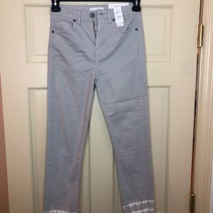Loft grey skinny jeans